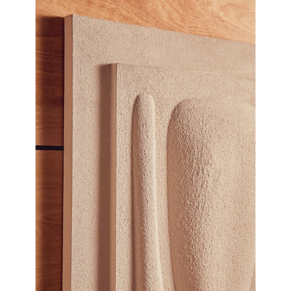 Elmiron Canvas 3D Wall Art in Cream