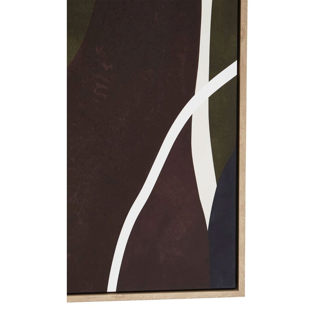 Elmiron Canvas Abstract Multi Design Wall Art in Multicolour