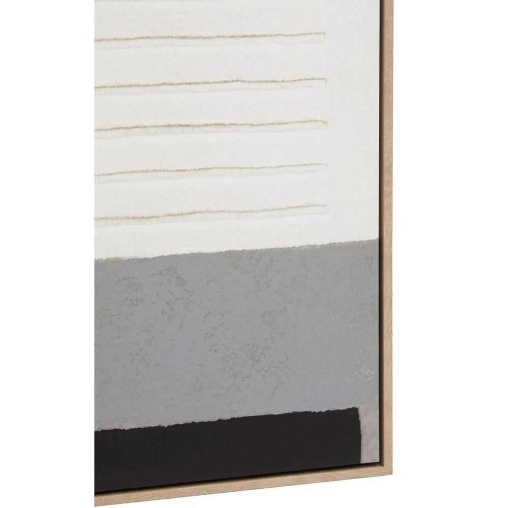 Elmiron Canvas Abstract Wall Art with Geometric Design in Multicolour