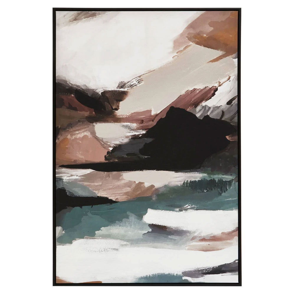 Elmiron Canvas Abstract Wall Art in Multicolour