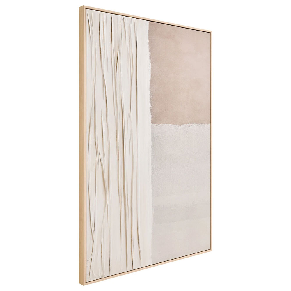 Elmiron Canvas Abstract Wall Art in Neutral Tones