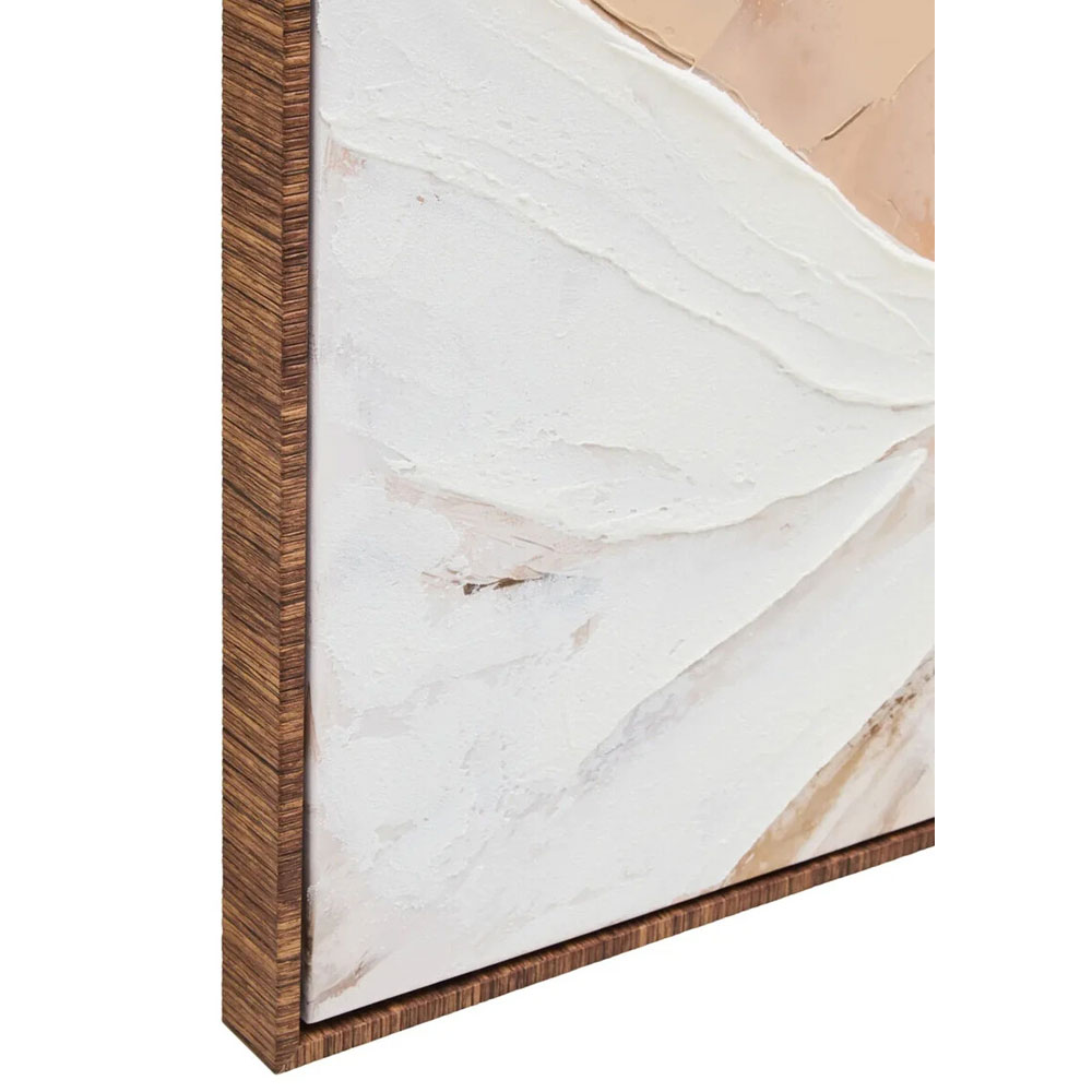 Elmiron Canvas Lady In The Straw Hat Wall Art in Multicolour