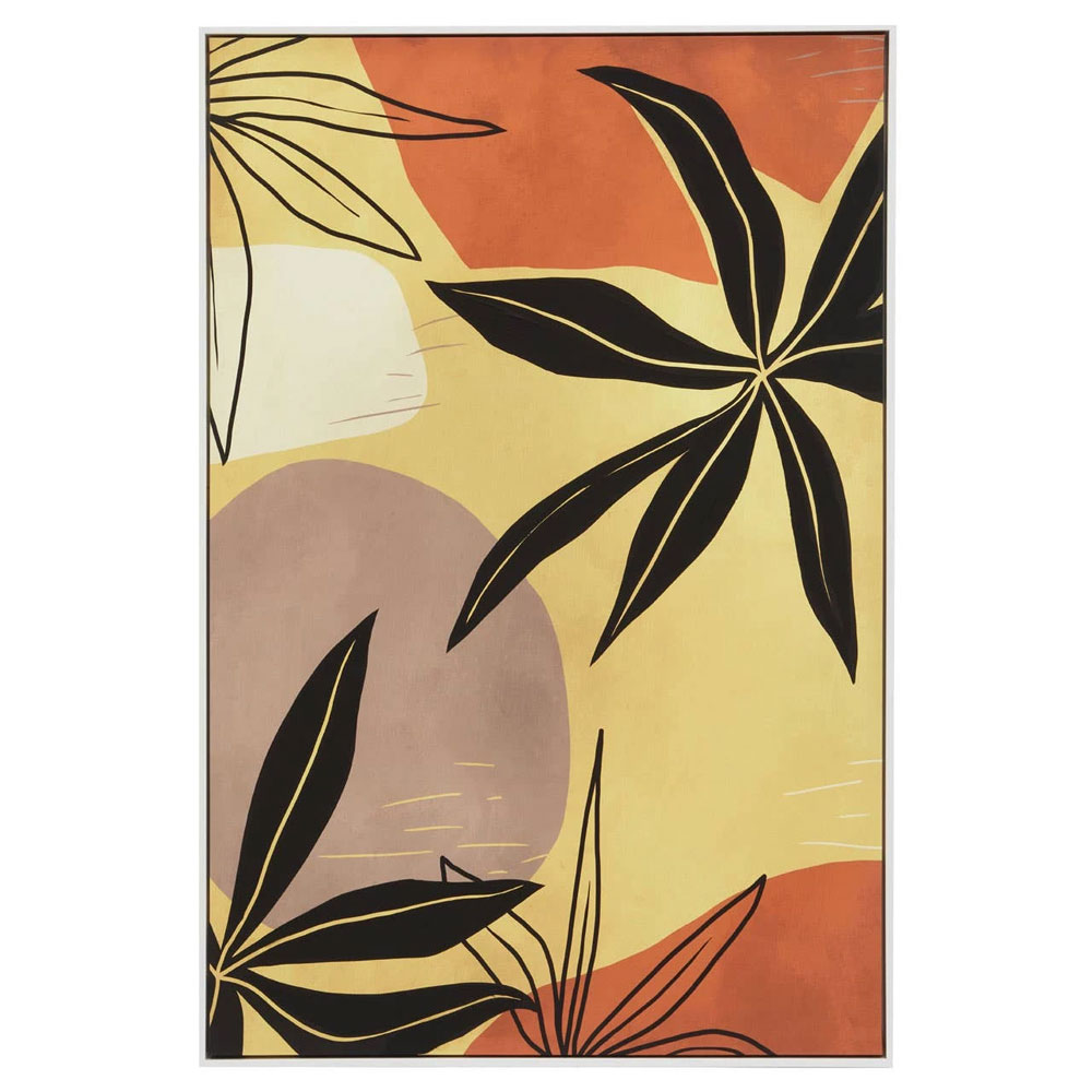 Elmiron Canvas Multicolour Wall Art with Wooden Frame
