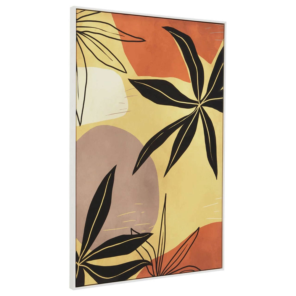 Elmiron Canvas Multicolour Wall Art with Wooden Frame