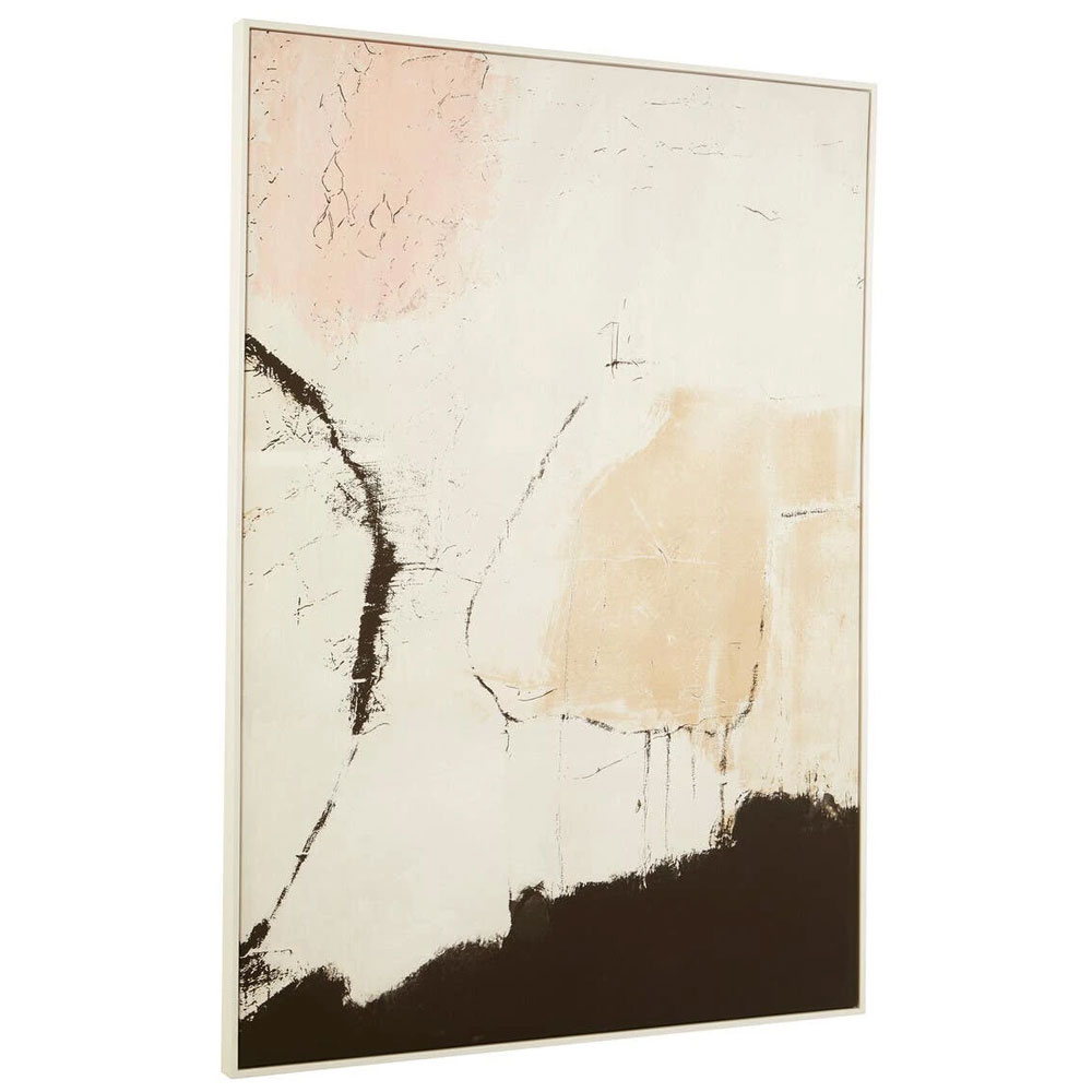 Elmiron Canvas Natural Pink And Classic Wall Art