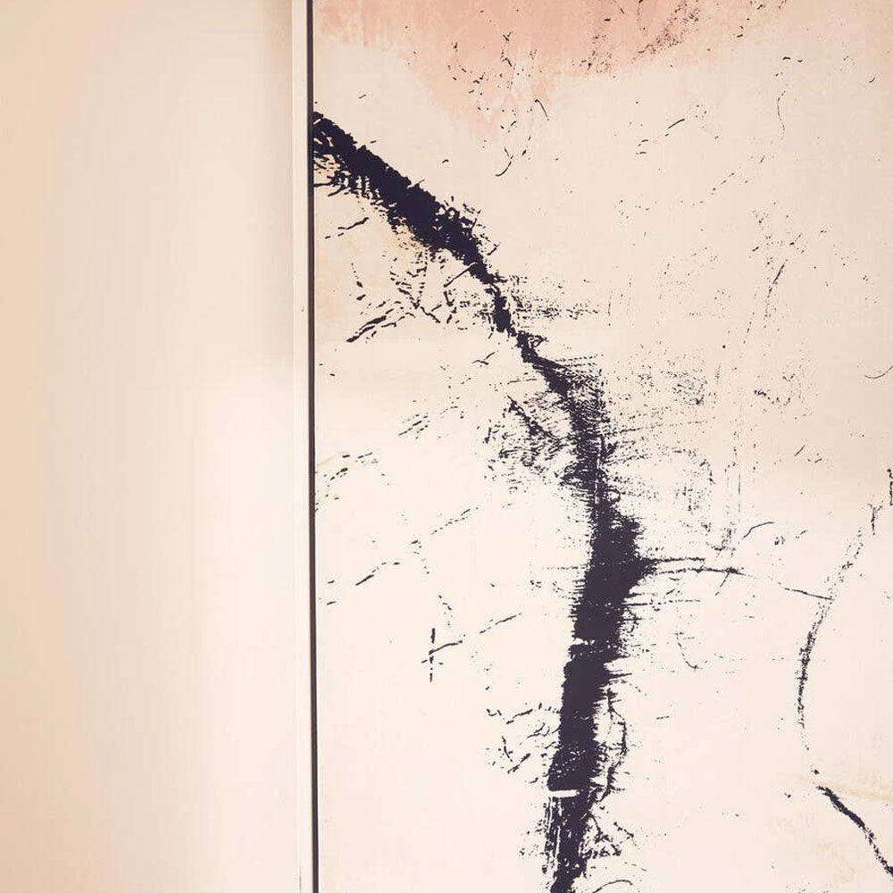 Elmiron Canvas Natural Pink And Classic Wall Art