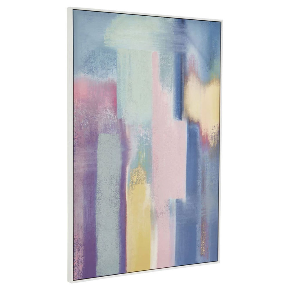 Elmiron Canvas Water Colour Effect Wall Art in Multicolour
