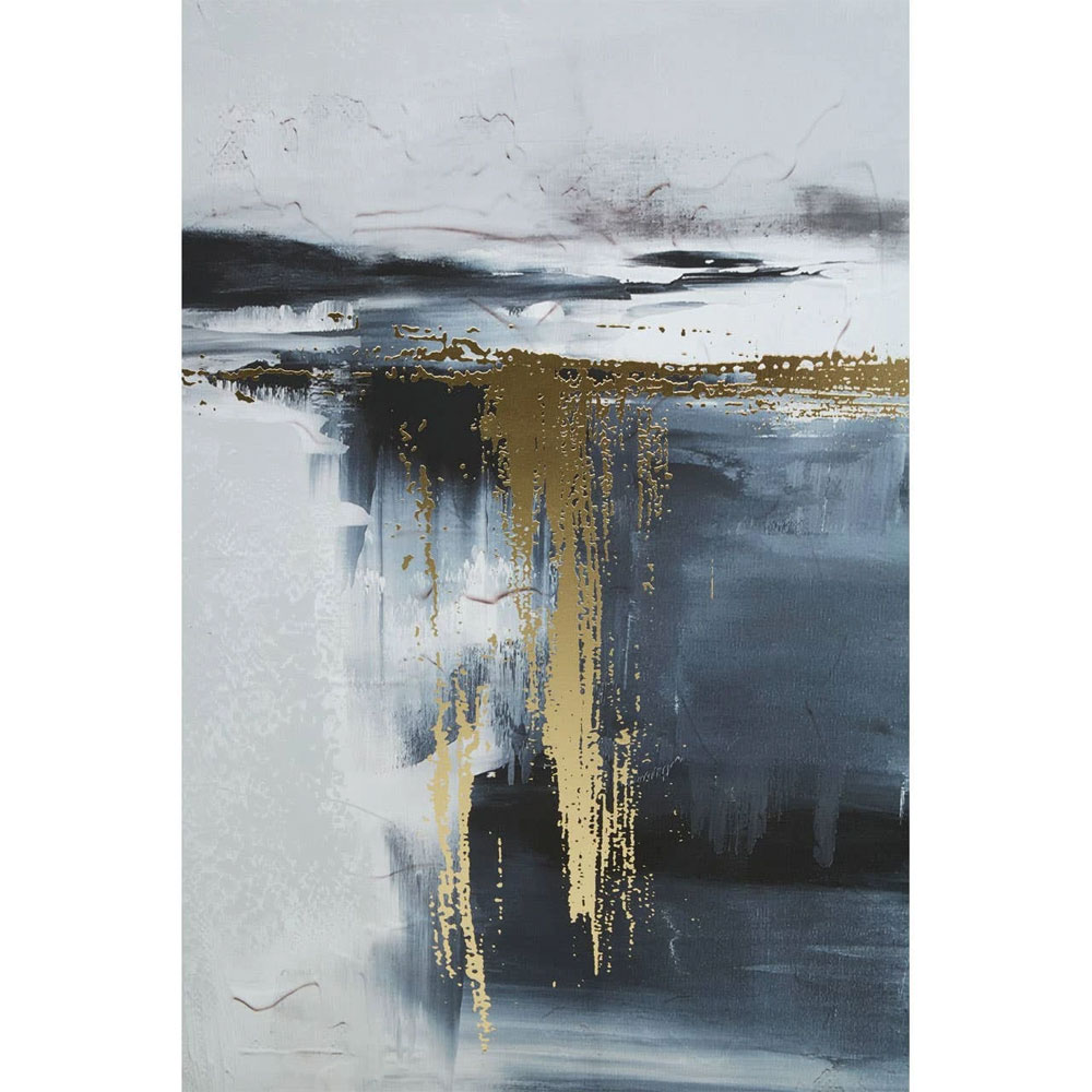 Elmiron Wooden Oil Paint Wall Art in Multicolour