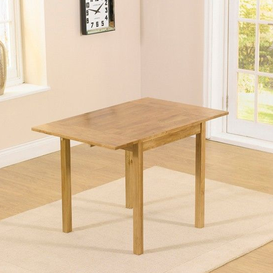 Promina Rectangular 70cm Extending Wooden Dining Table In Oak