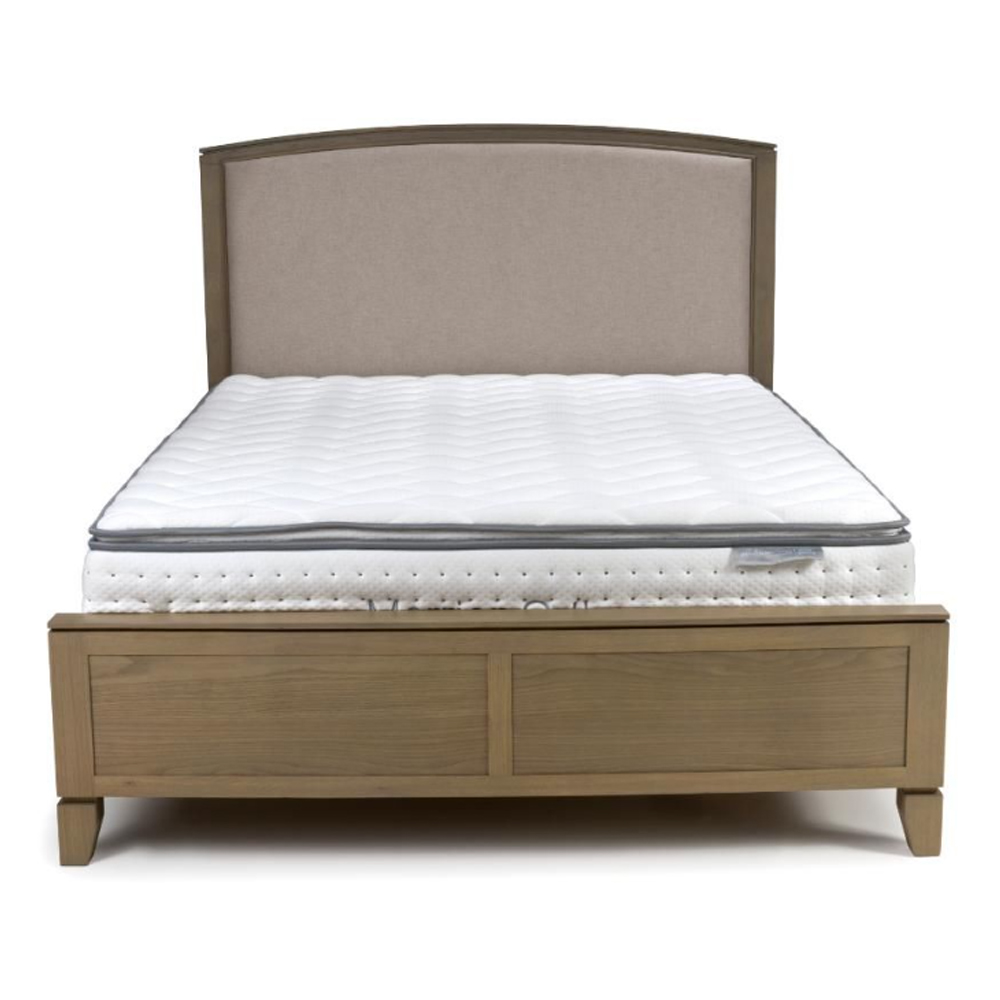 Elrono Wooden Double Bed in Washed Oak