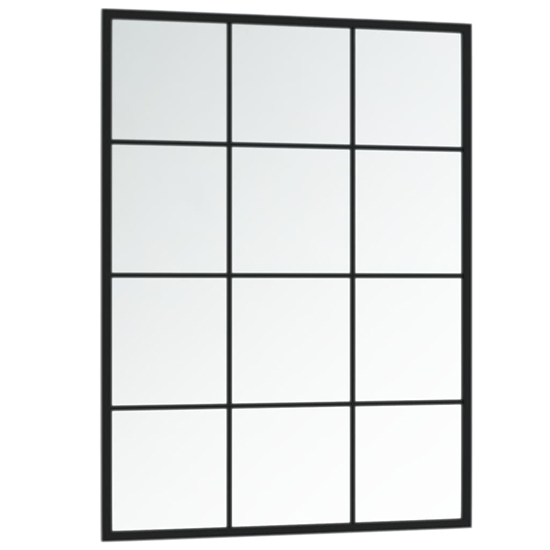 Briana Large Wall Mirror With Black Metal Frame_3
