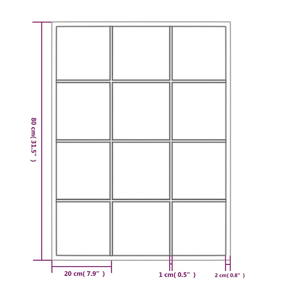 Briana Large Wall Mirror With Black Metal Frame