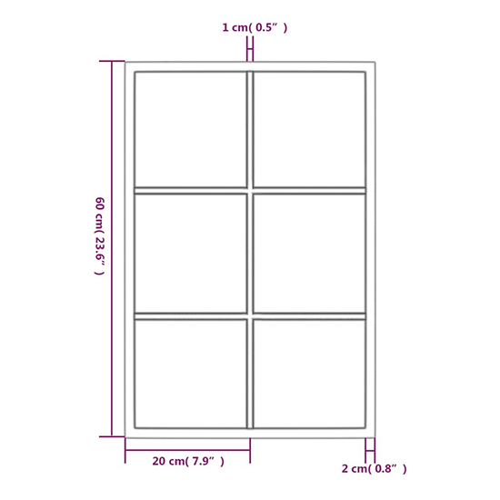 Briana Small Wall Mirror With Black Metal Frame