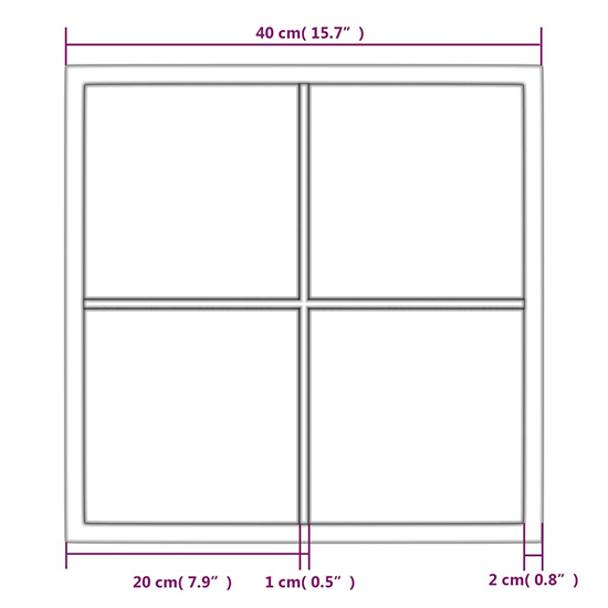 Briana Square Wall Mirror With Black Metal Frame
