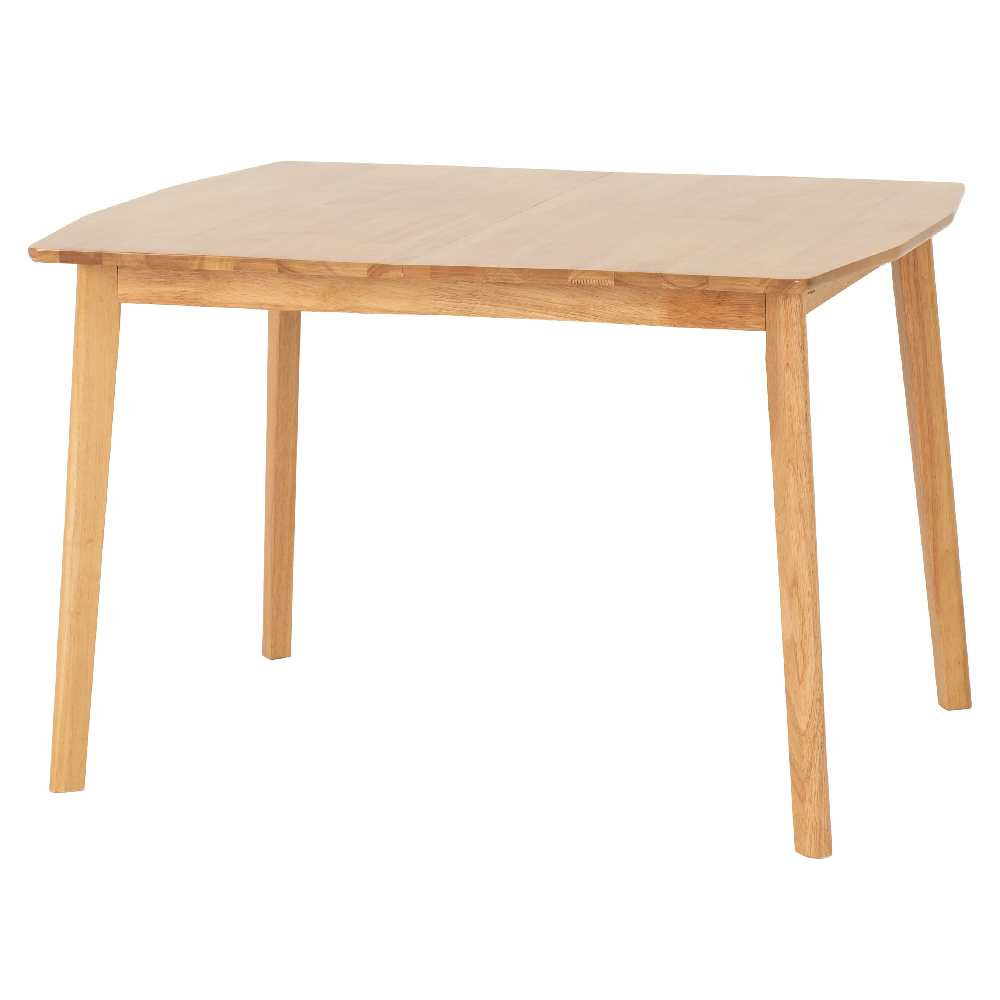 Emmett Wooden Extending Dining Table In Natural Oak