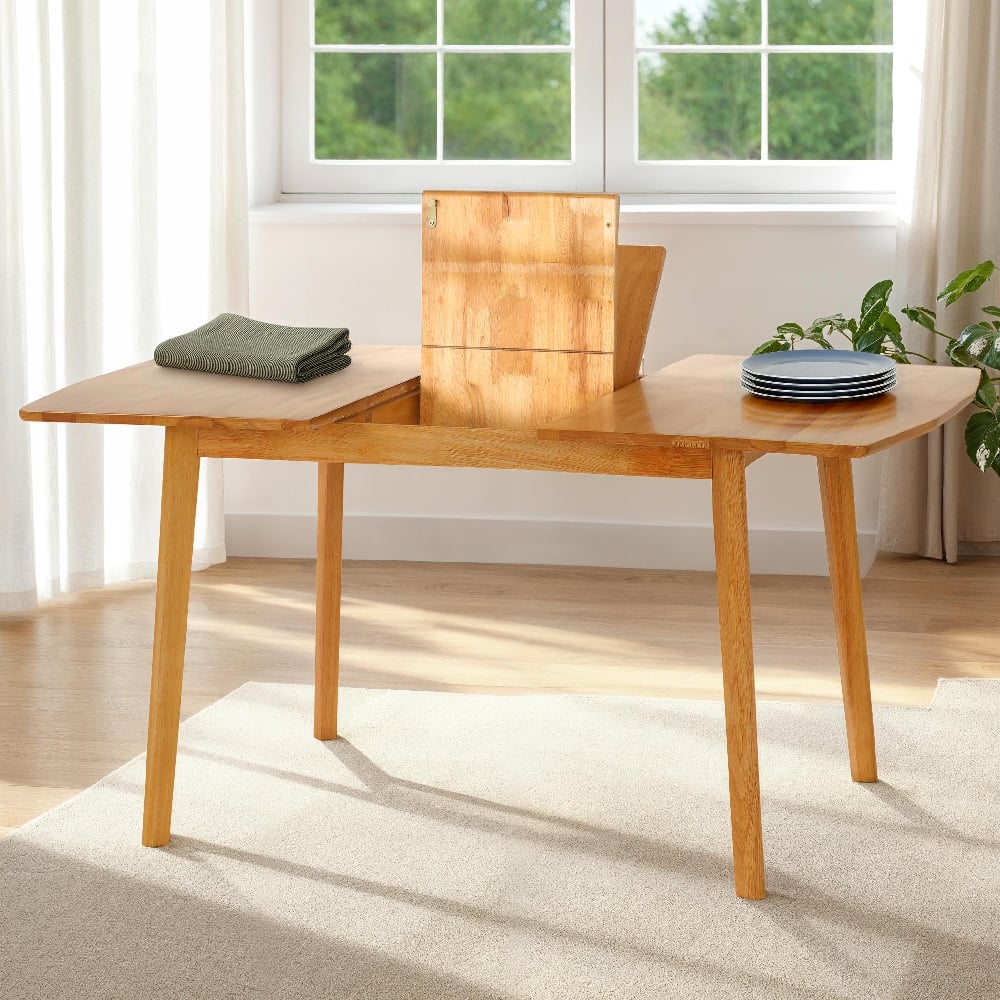 Read more about Emmett wooden extending dining table in natural oak