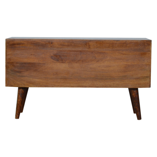 Emmis Wooden Gold Inlay Abstract TV Sideboard In Chestnut_4
