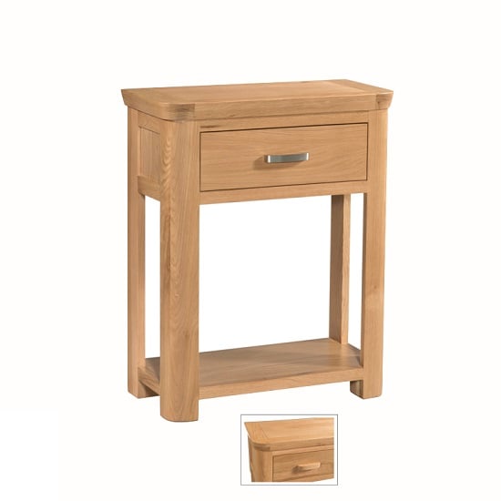 Product photograph of Empire Wooden Small Console Table With 1 Drawer from Furniture in Fashion