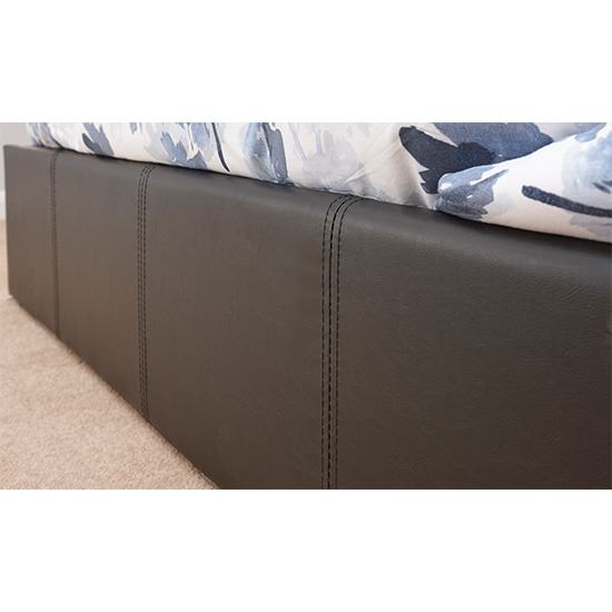 Eltham End Lift Ottoman King Size Bed In Black_4