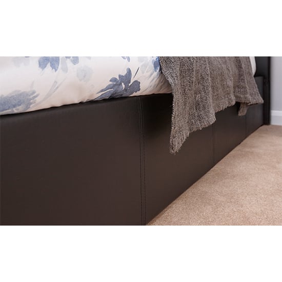 Eltham End Lift Ottoman Double Bed In Black_5