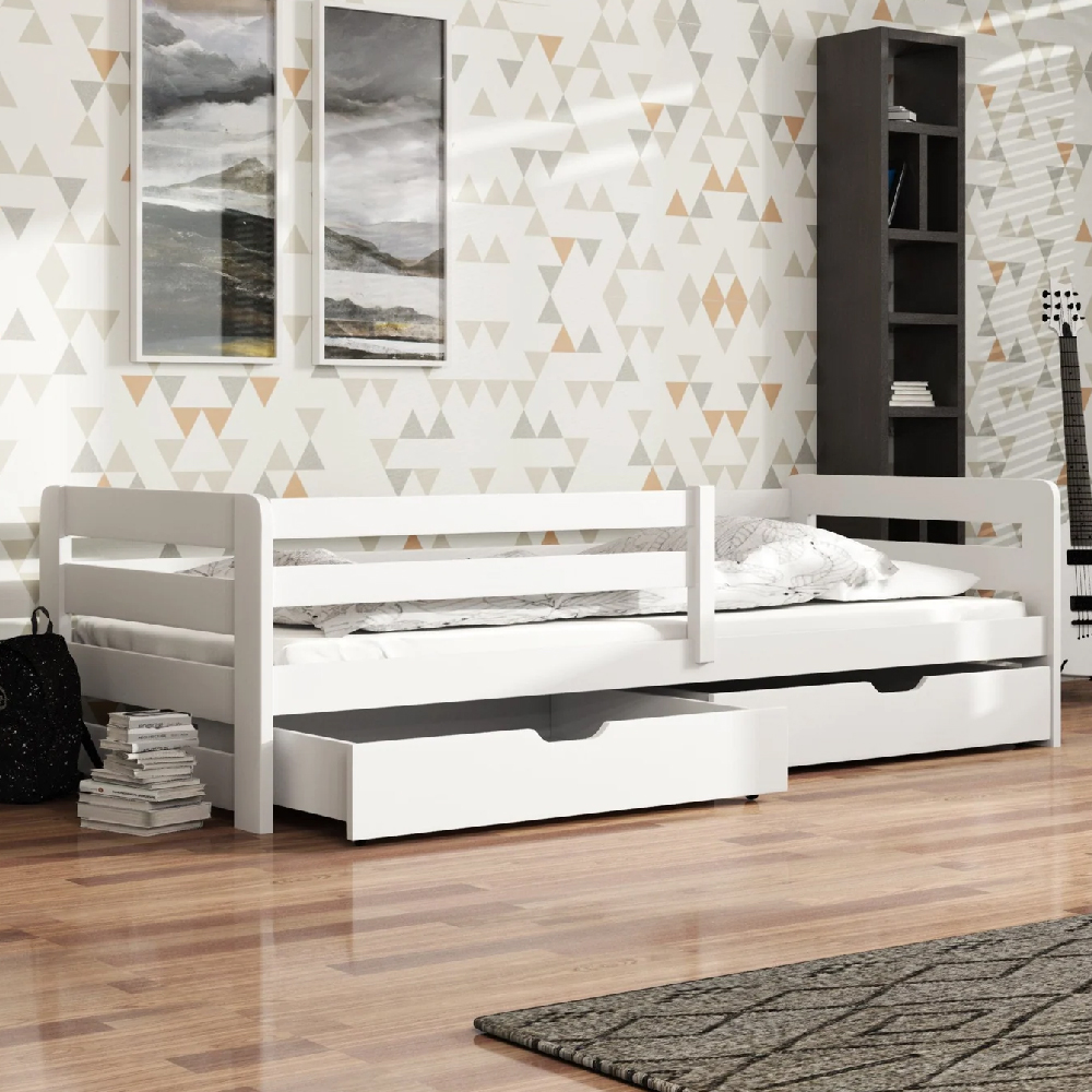 Read more about Enoch wooden day bed without mattress in white