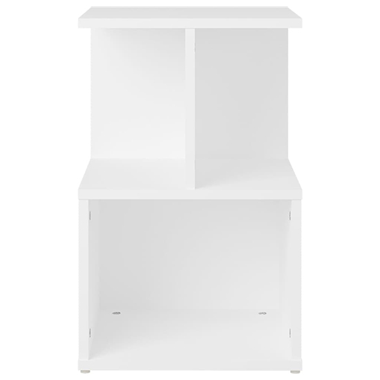 Eracio Wooden Bedside Cabinet In White_2
