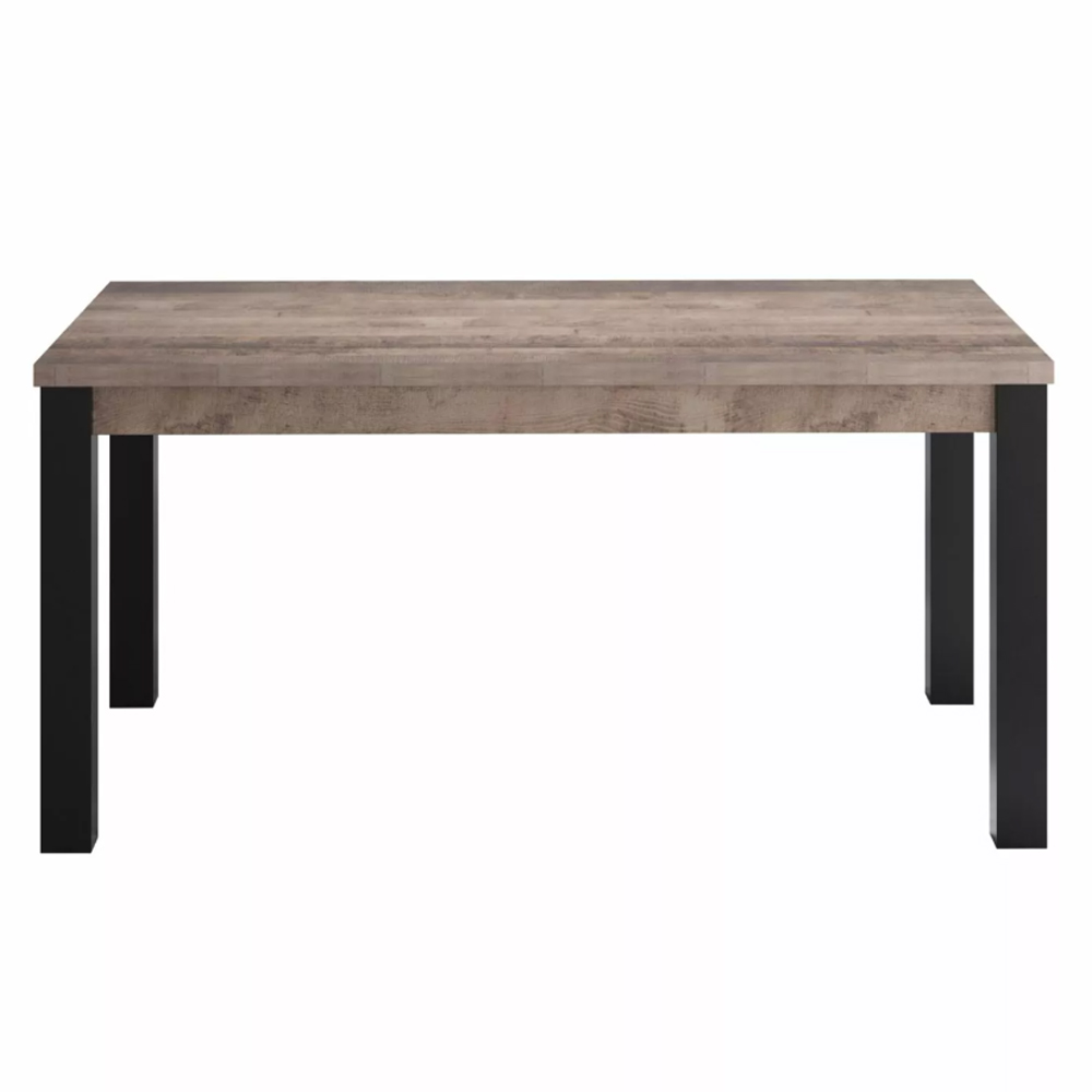 Erbil Small Rectangular Wooden Dining Table In Tobacco Oak