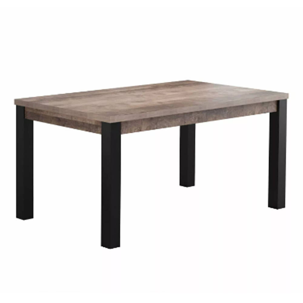 Erbil Small Rectangular Wooden Dining Table In Tobacco Oak