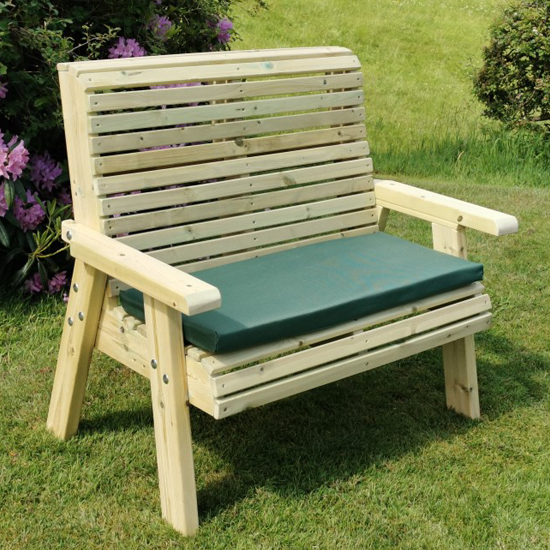 Erog Wooden Outdoor 2 Seater Bench_4