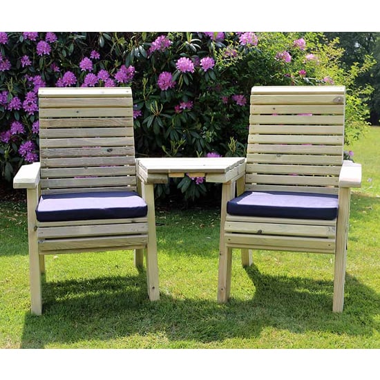 Erog Wooden Outdoor Chairs Seating Set_2