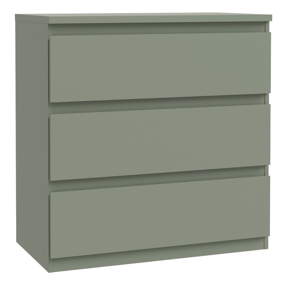Eronis Wooden Chest Of 3 Drawers in Sage Green