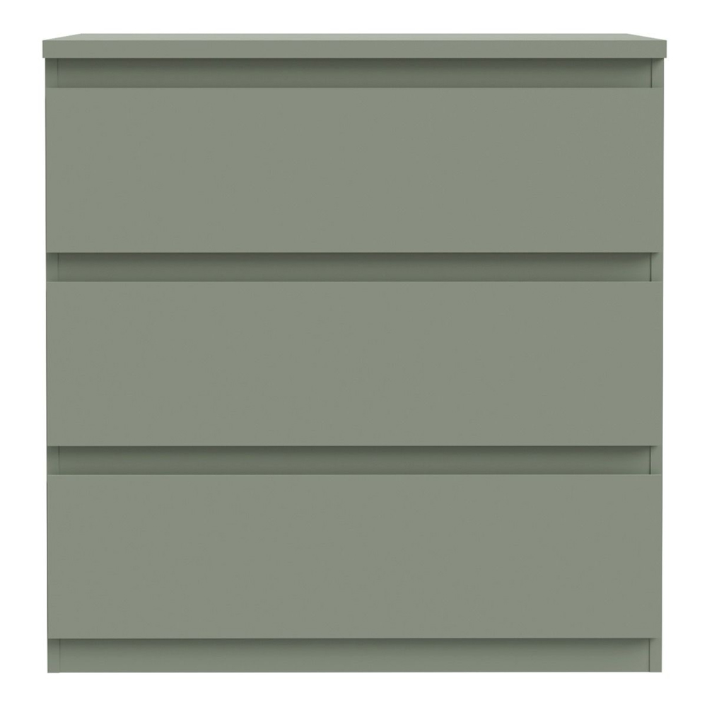 Eronis Wooden Chest Of 3 Drawers in Sage Green