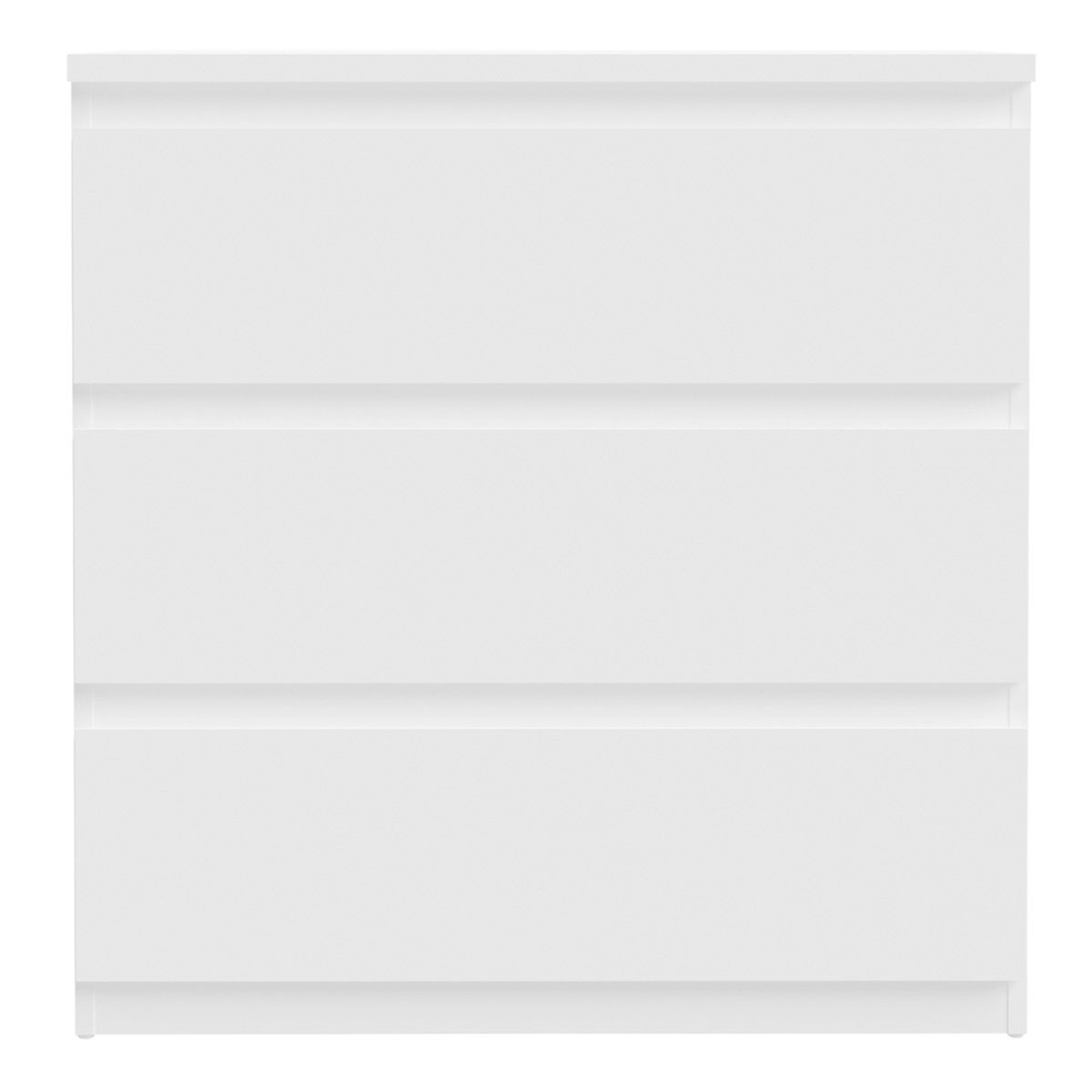 Eronis Wooden Chest Of 3 Drawers in White