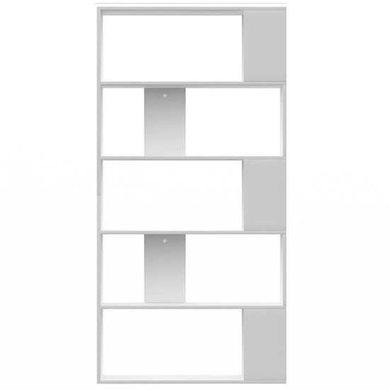Errigal Wooden Bookcase And Room Divider In White