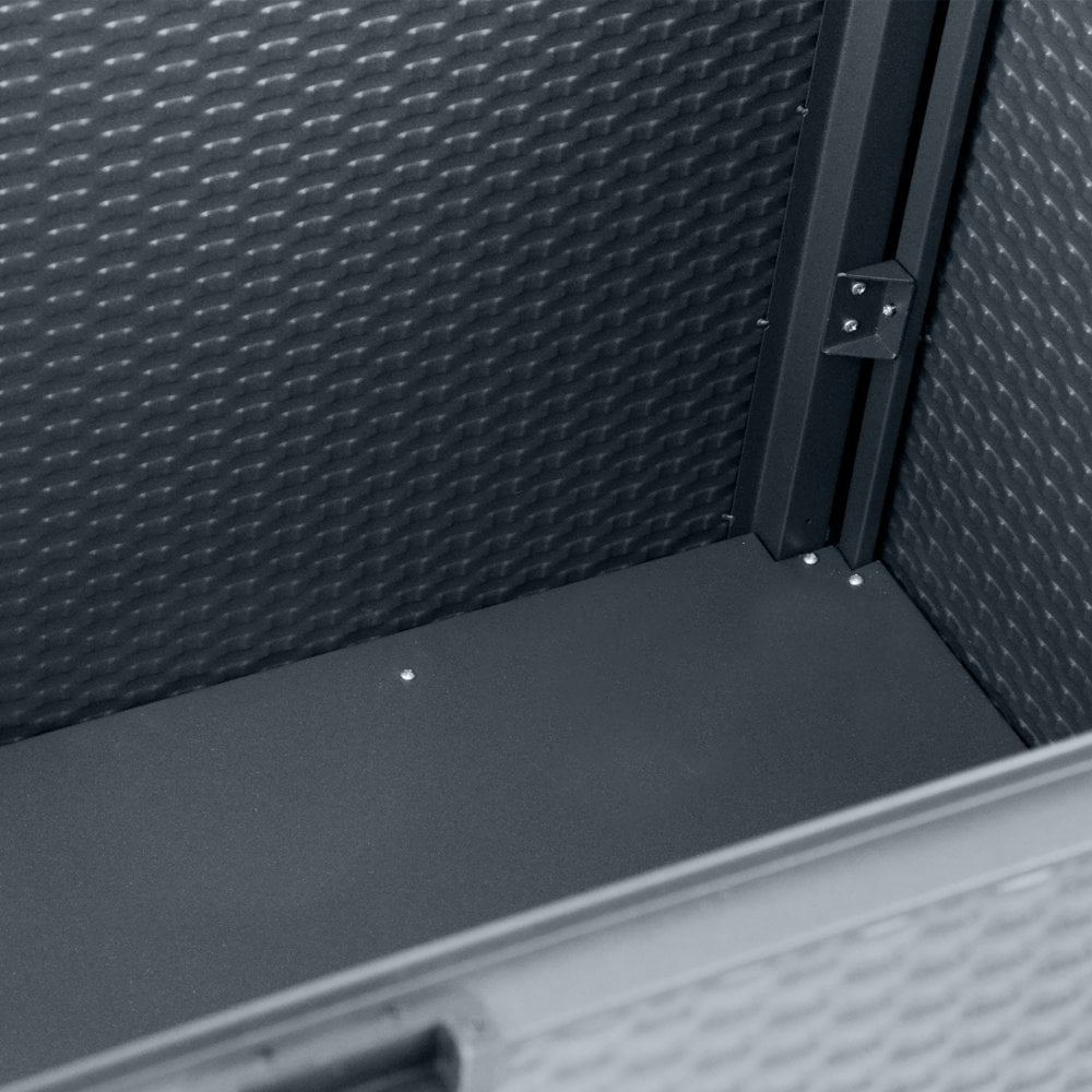 Erskine Metal Garden Storage Box In Anthracite