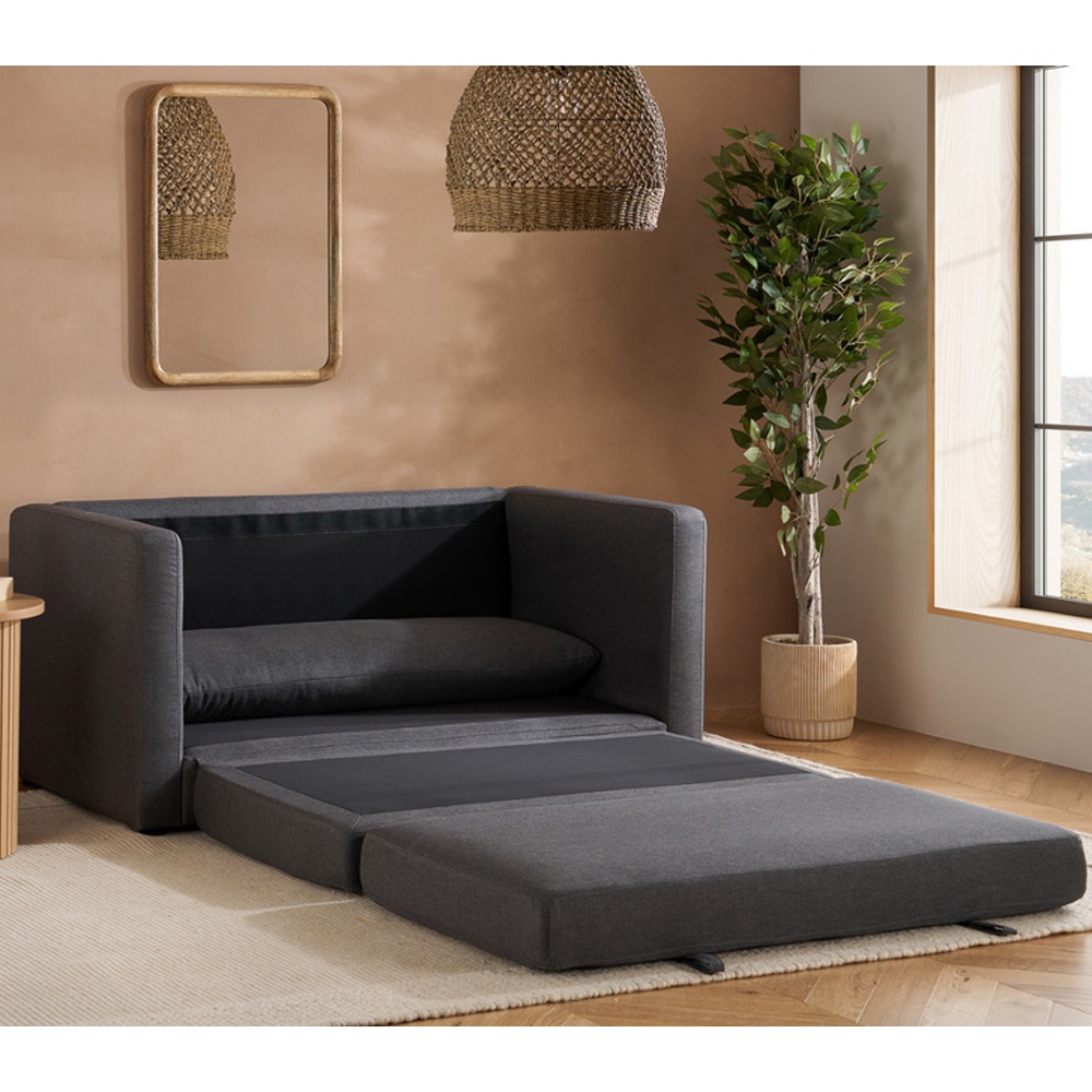 Estero Fabric Sofabed In Grey