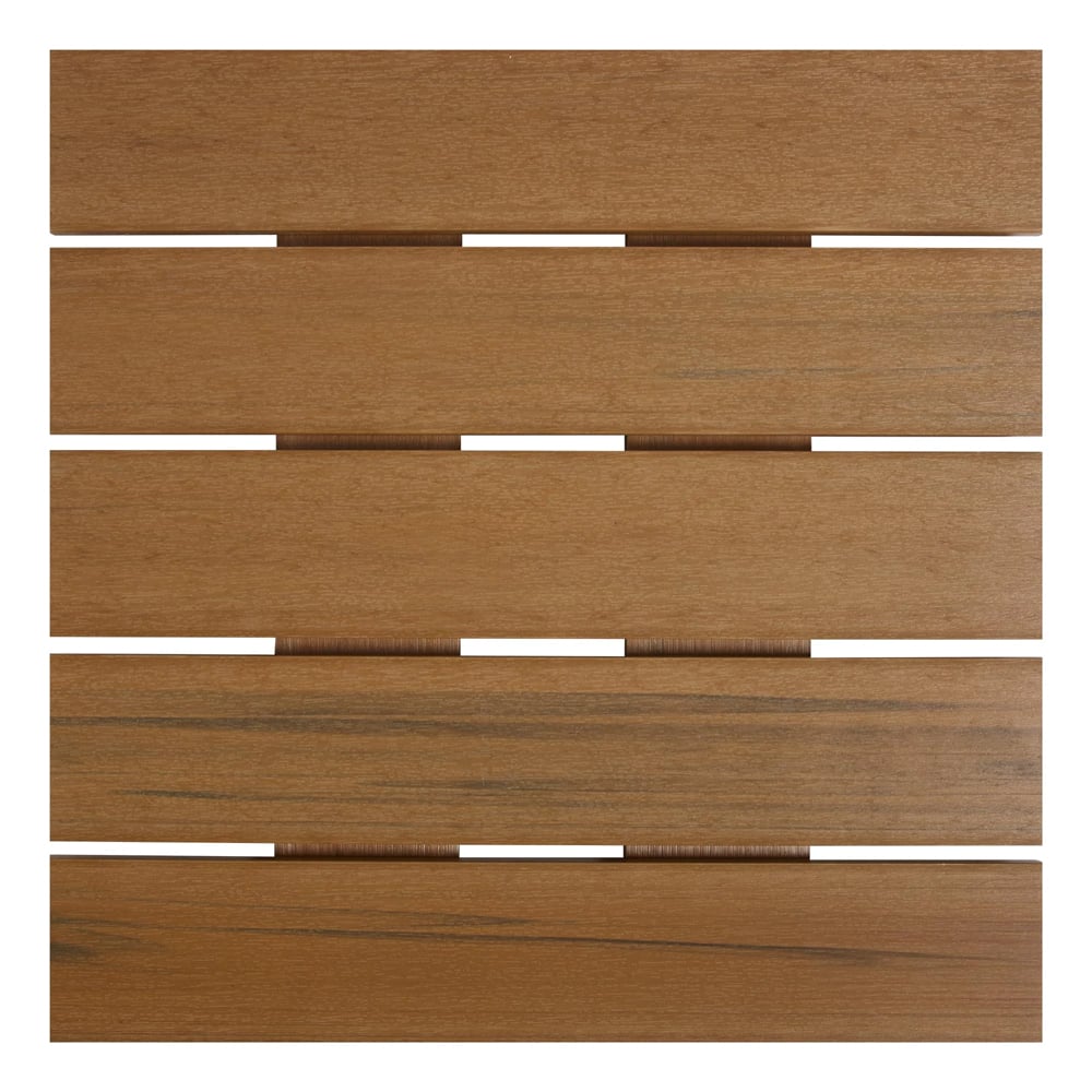 Etax 80cm Wooden Dining Table With Aluminium Base In Golden Oak