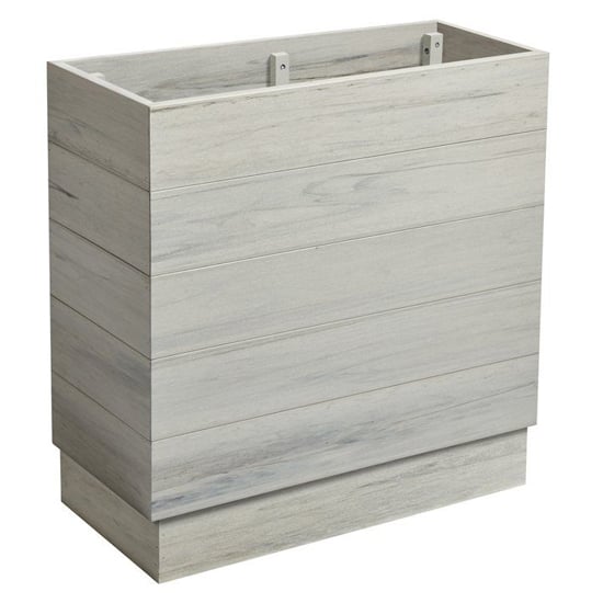 Read more about Etax tall rectangular wooden 75cm planter in whitewash