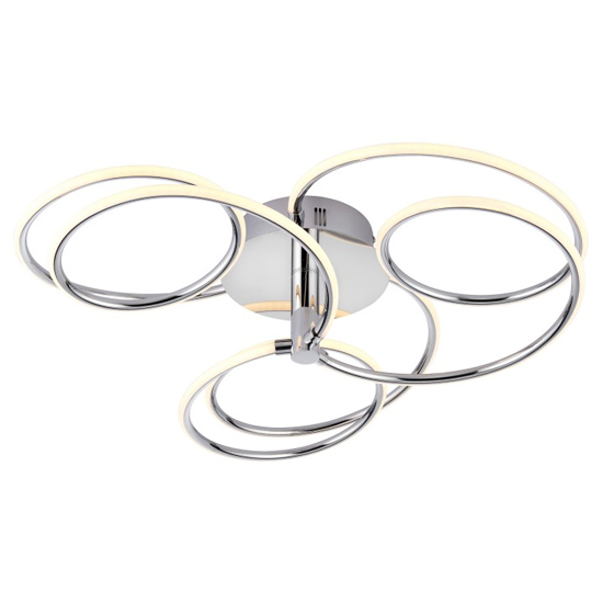 Eterne Large Wall Ceiling Light In Chrome