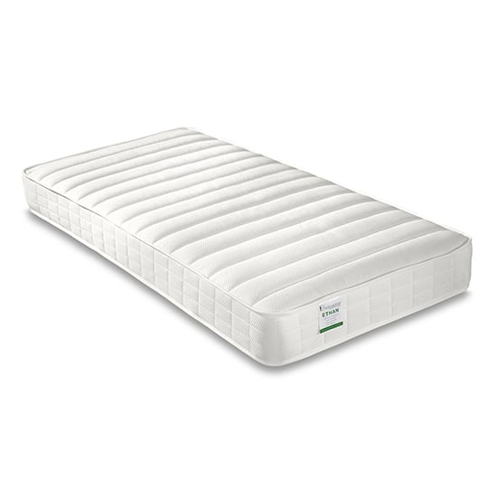 Product photograph of Ethan Micro Quilted Low Profile Small Single Mattress from Furniture in Fashion