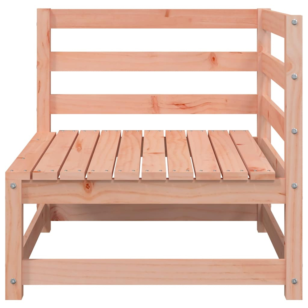 Etreno Outdoor Solid Douglas Wood Corner Seating Set in Natural