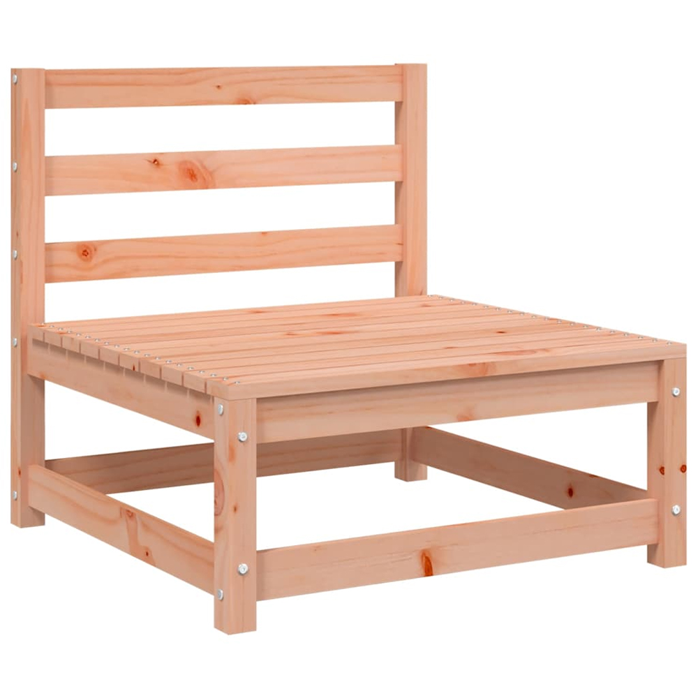 Etreno Outdoor Solid Douglas Wood Corner Seating Set in Natural