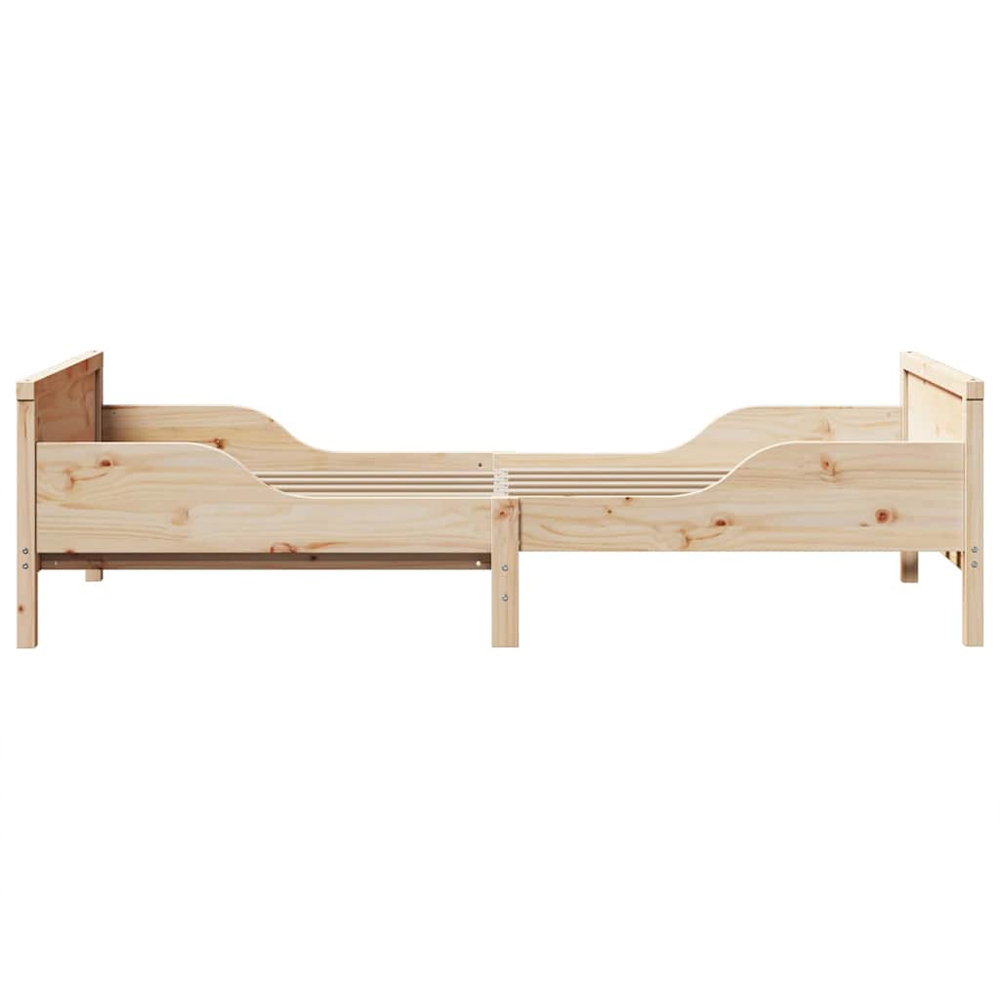 Eustis Wooden Extendable Kids Bed In Natural