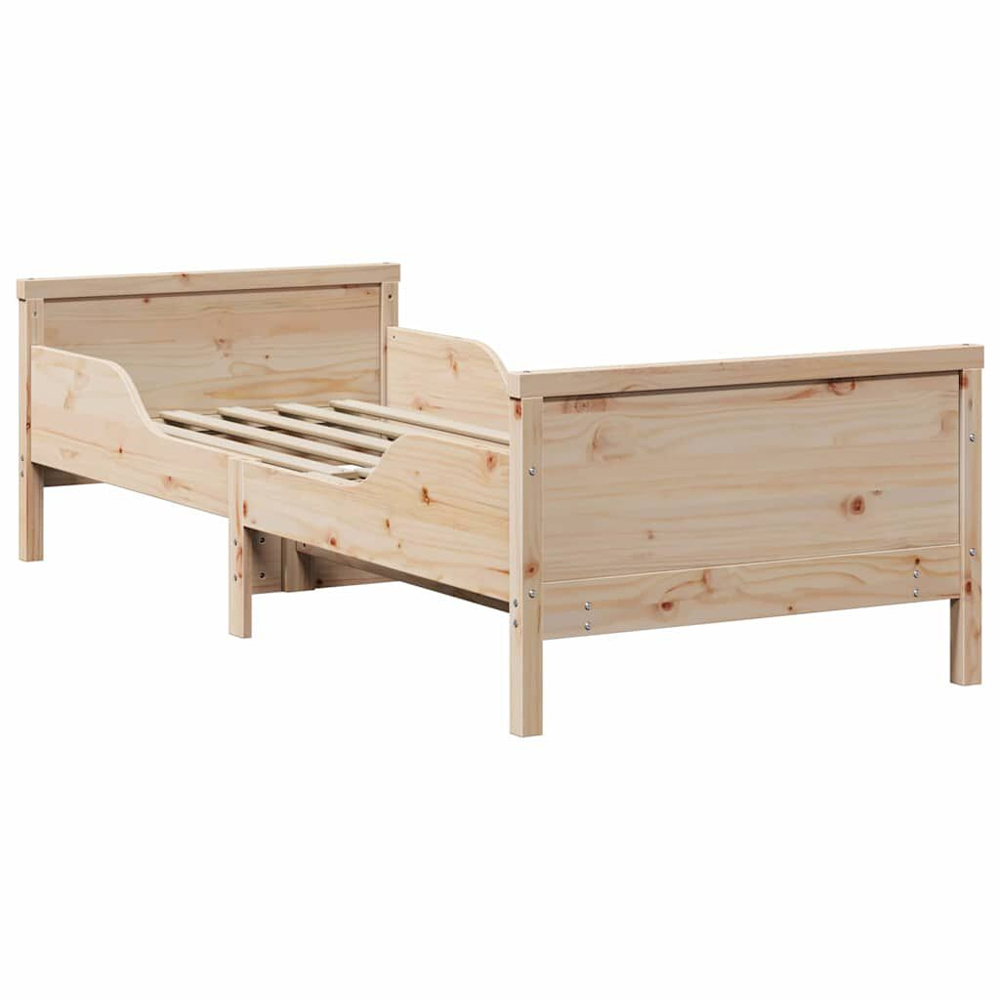 Eustis Wooden Extendable Kids Bed In Natural