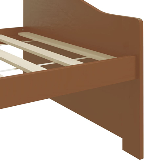 Evania Pine Wood Single Day Bed In Honey Brown_4