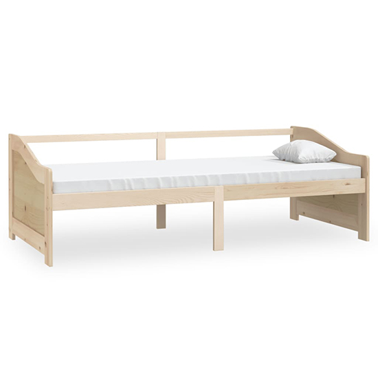 Evania Pine Wood Single Day Bed In Natural