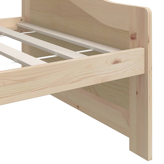 Evania Pine Wood Single Day Bed In Natural