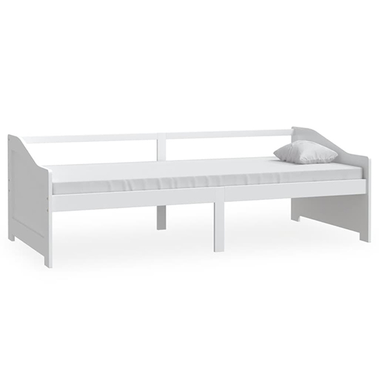 Evania Pine Wood Single Day Bed In White_2