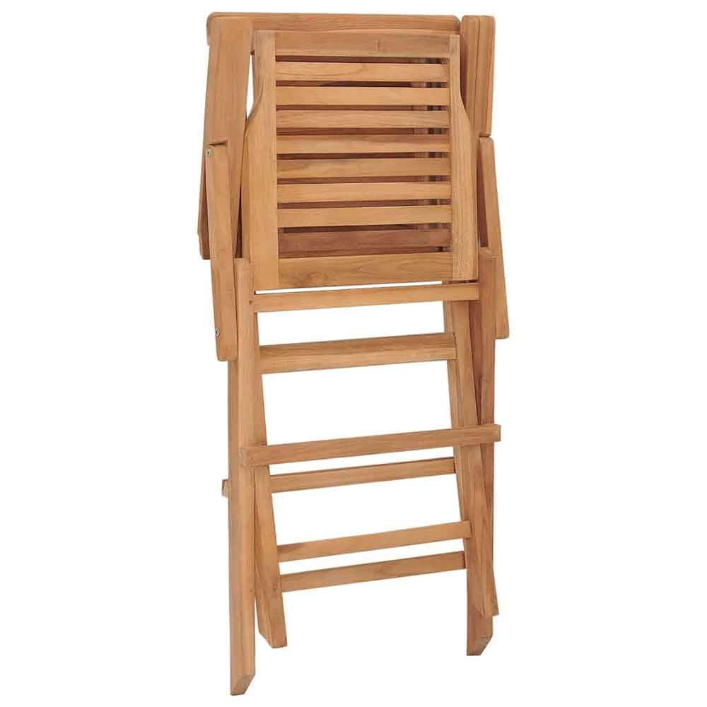 Evaril Garden Solid Wood Armchairs in Teak