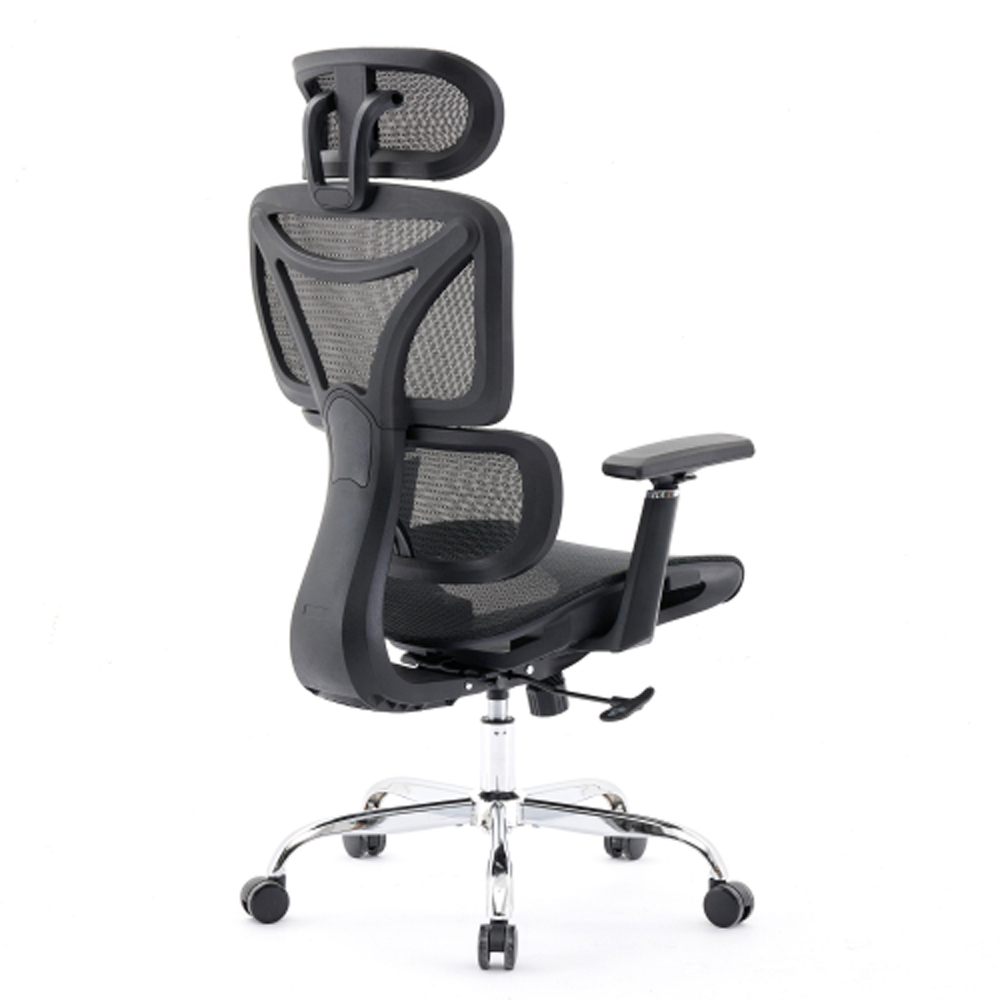 Evesham Mesh Fabric Home and Office Chair in Black